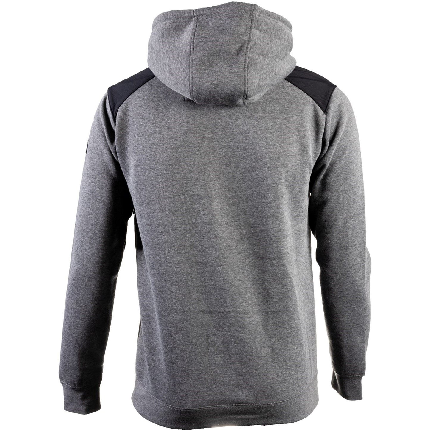 Caterpillar Men's Essentials Hooded Sweatshirt in Dark Heather Grey