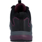 Hi-Tec Stealth Low Womens Polyester Women's Black/Purple Hiking Boots