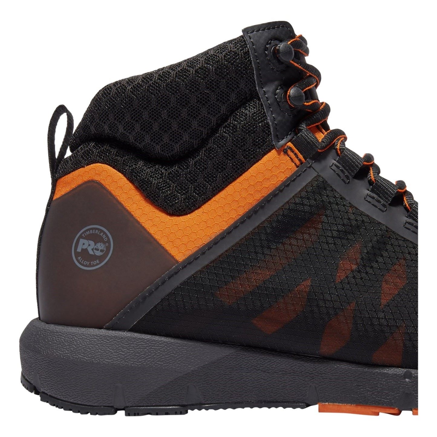 Timberland Pro Men's Radius Boot in Black/Orange