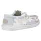 HEYDUDE Men's Wally Washed Camo Shoe in Greyscale Desert Camo