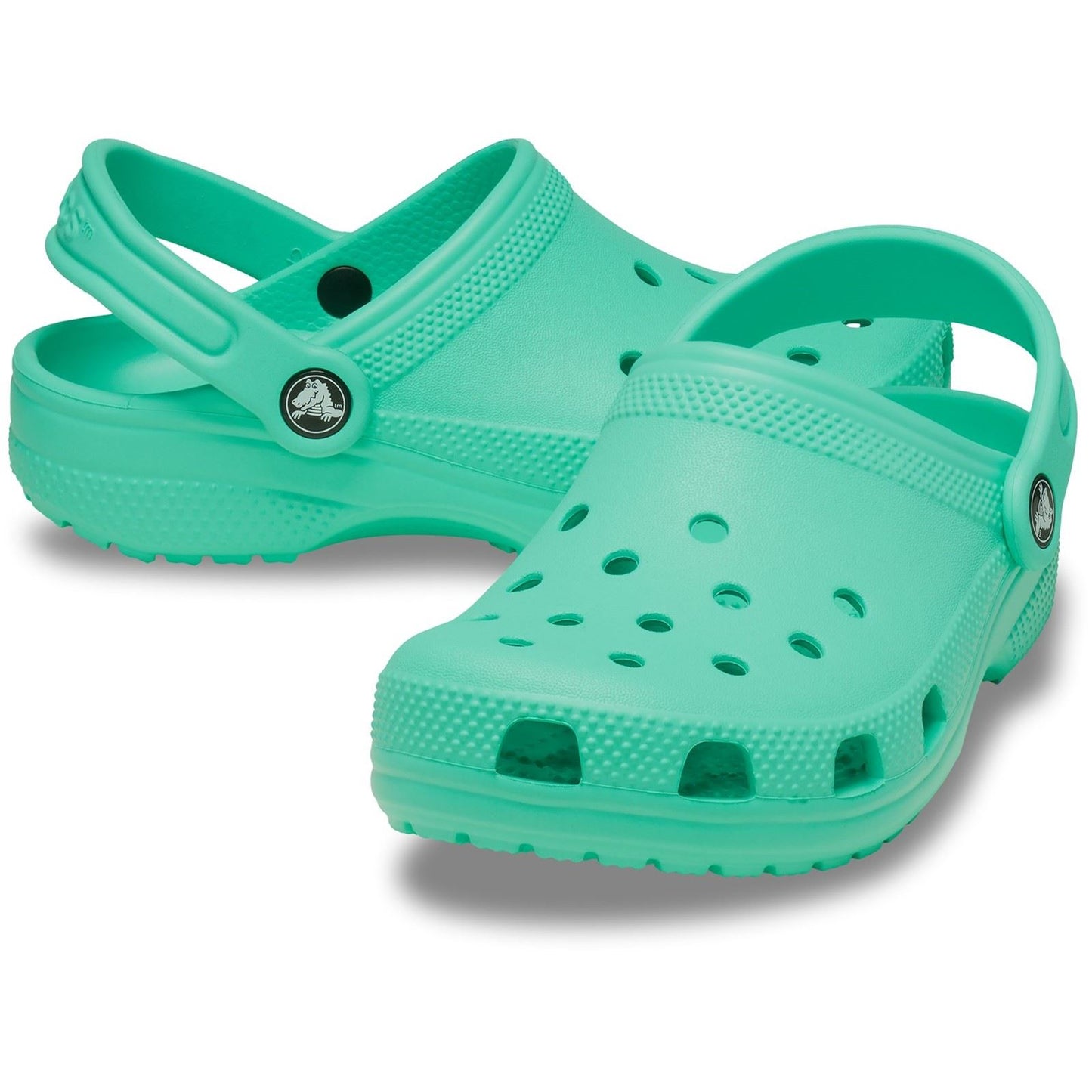 Crocs Kids' Classic Clog Thermoplastic Lagoon Loafers