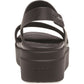 Crocs Women's Brooklyn Low Wedge Platform Sandal in Black