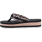 Rocket Dog Monica Leon Leopard Textile Women's Light Pink Sandals