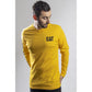 Caterpillar Men's Trademark Banner Long Sleeve T-Shirt in Yellow