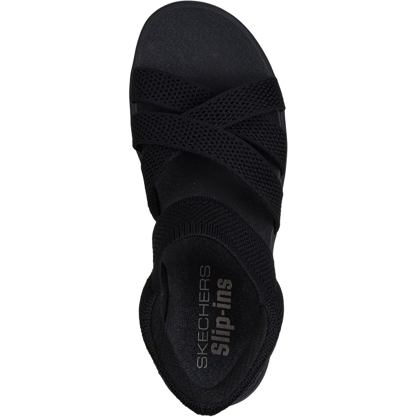 Skechers Arya - Cooling Off Polyester Women's Black Sandals