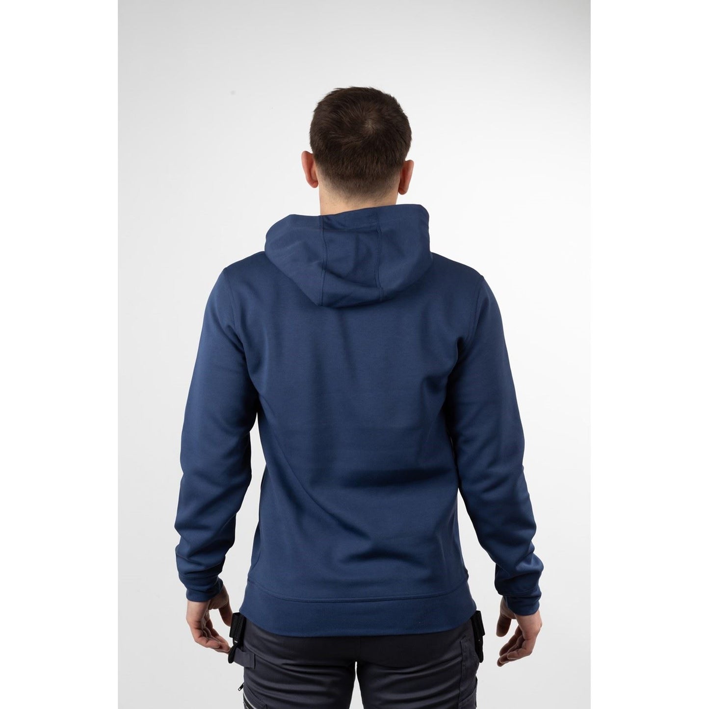 Hard Yakka Men's Embossed Pullover Hoodie in Indigo