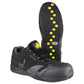 Amblers Safety Men's FS29C Waterproof Metal Free Non Leather Safety Trainer in Black