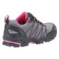Cotswold Littledean Nylon Girl's Pink/Grey Hiking Boots