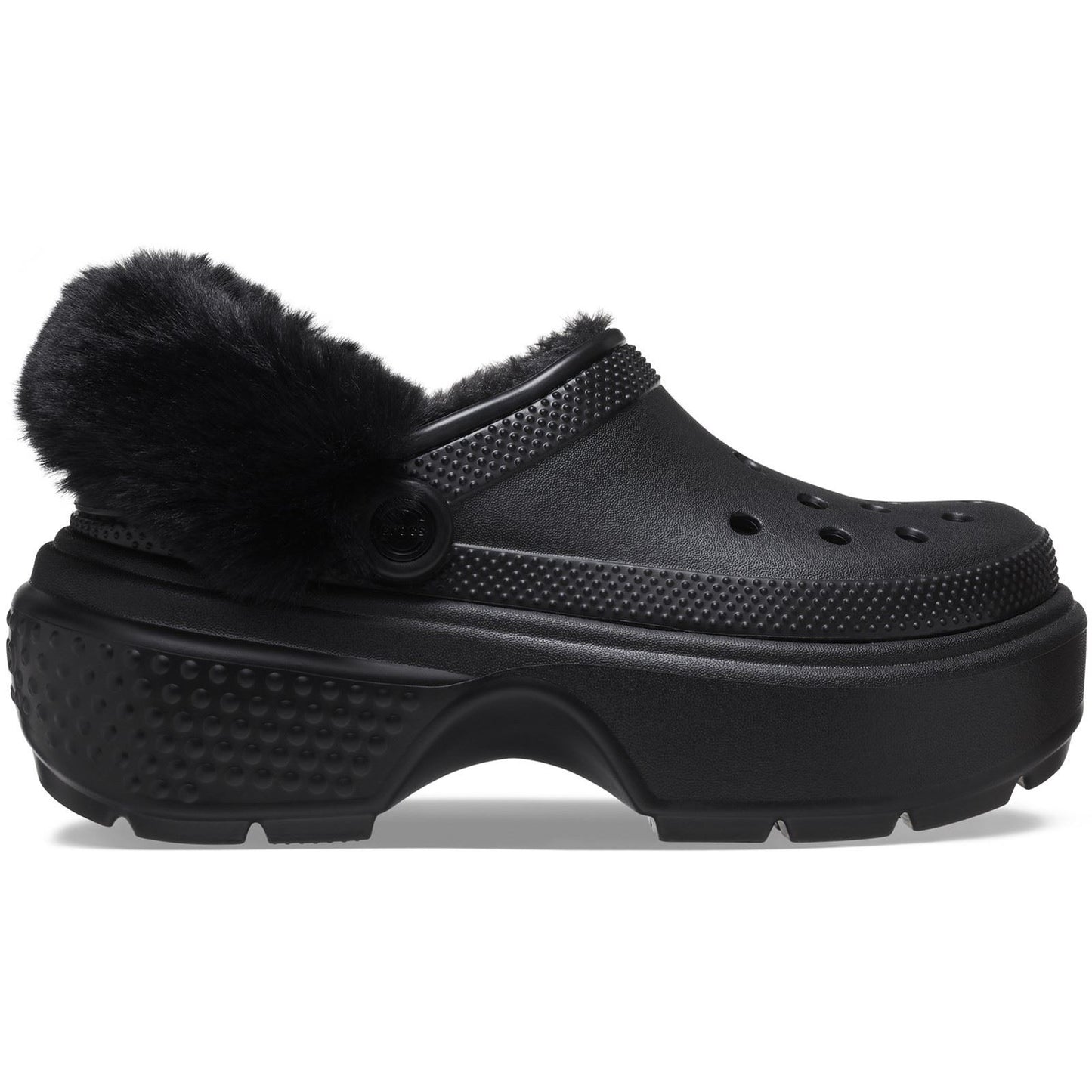 Crocs Women's Stomp Lined Clog in Black