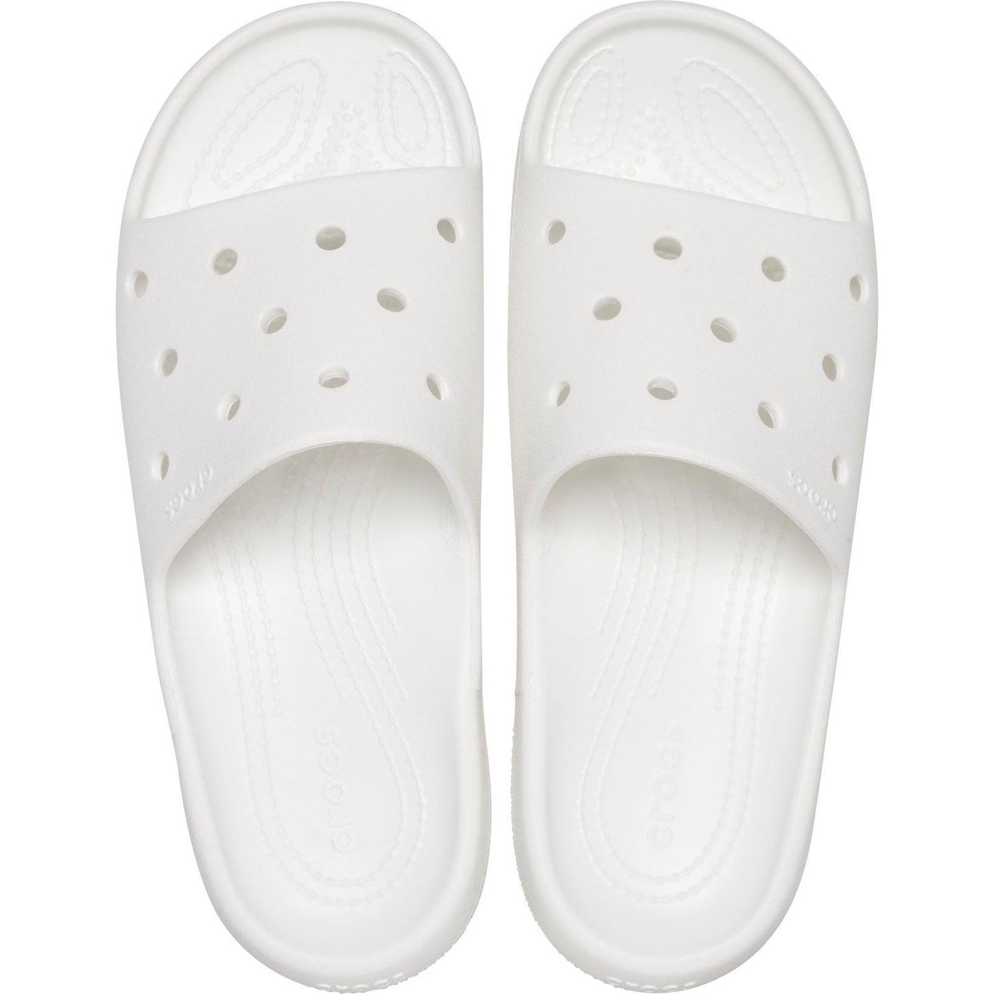 Crocs Unisex Classic Slide in White
