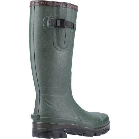 Cotswold Grange Buckle Fastening Wellington Boot in Green