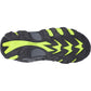 Hi-Tec Blackout Mid Polyester Boy's Black/Lime Hiking Boots