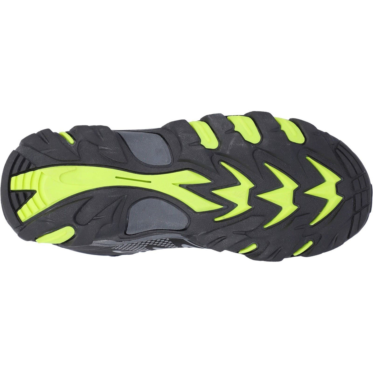 Hi-Tec Blackout Mid Polyester Boy's Black/Lime Hiking Boots