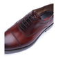Base London Roma Leather Men's WASHED CHESTNUT Oxford Shoes