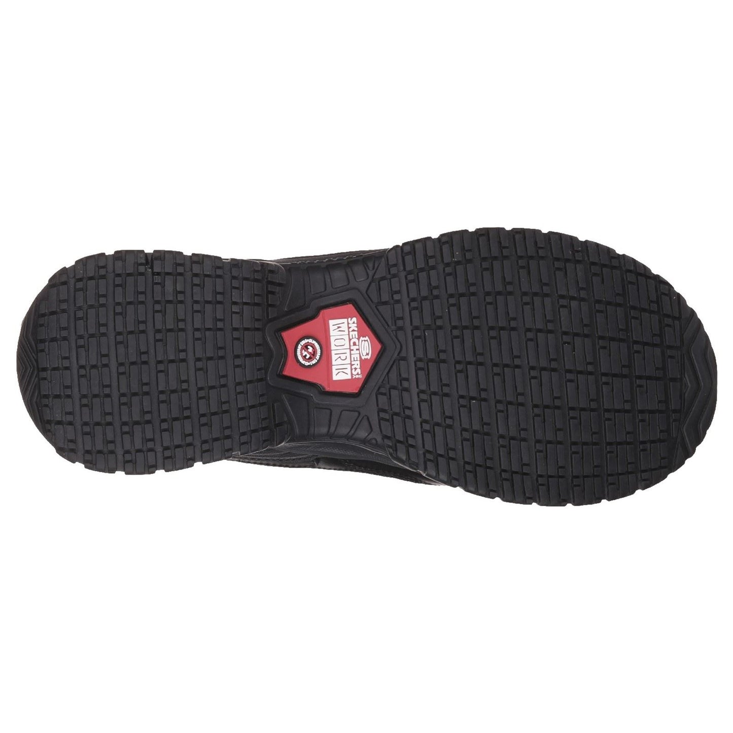 Skechers Workwear Soft Stride - Grinnell Suede Men's Black Safety Trainers