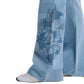 Ed Hardy Cross and Thorn Flared Women's Blue Joggers