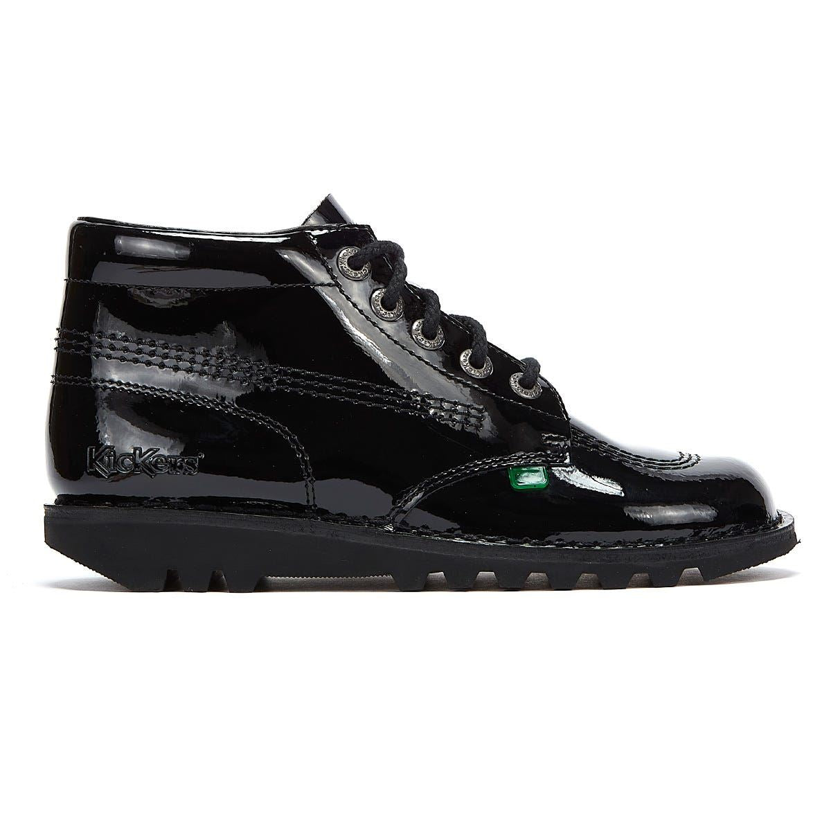 Kickers - 1-KF0000120BXW WOMENS HI PATENT BLACK