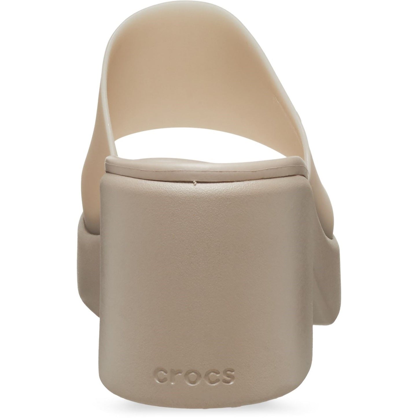 Crocs Brooklyn Slide Heel Women's Taupe Sandals