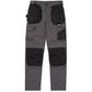 Caterpillar Essential Knee Pocket Stretch Holster Polyester Men's Grey Outdoor Trousers