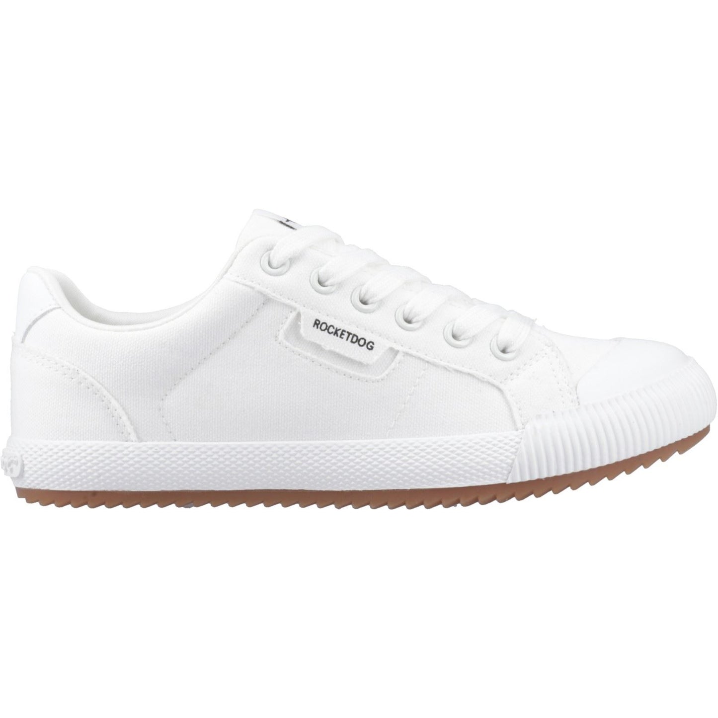 Rocket Dog Cheery Low Cotton Women's White Trainers