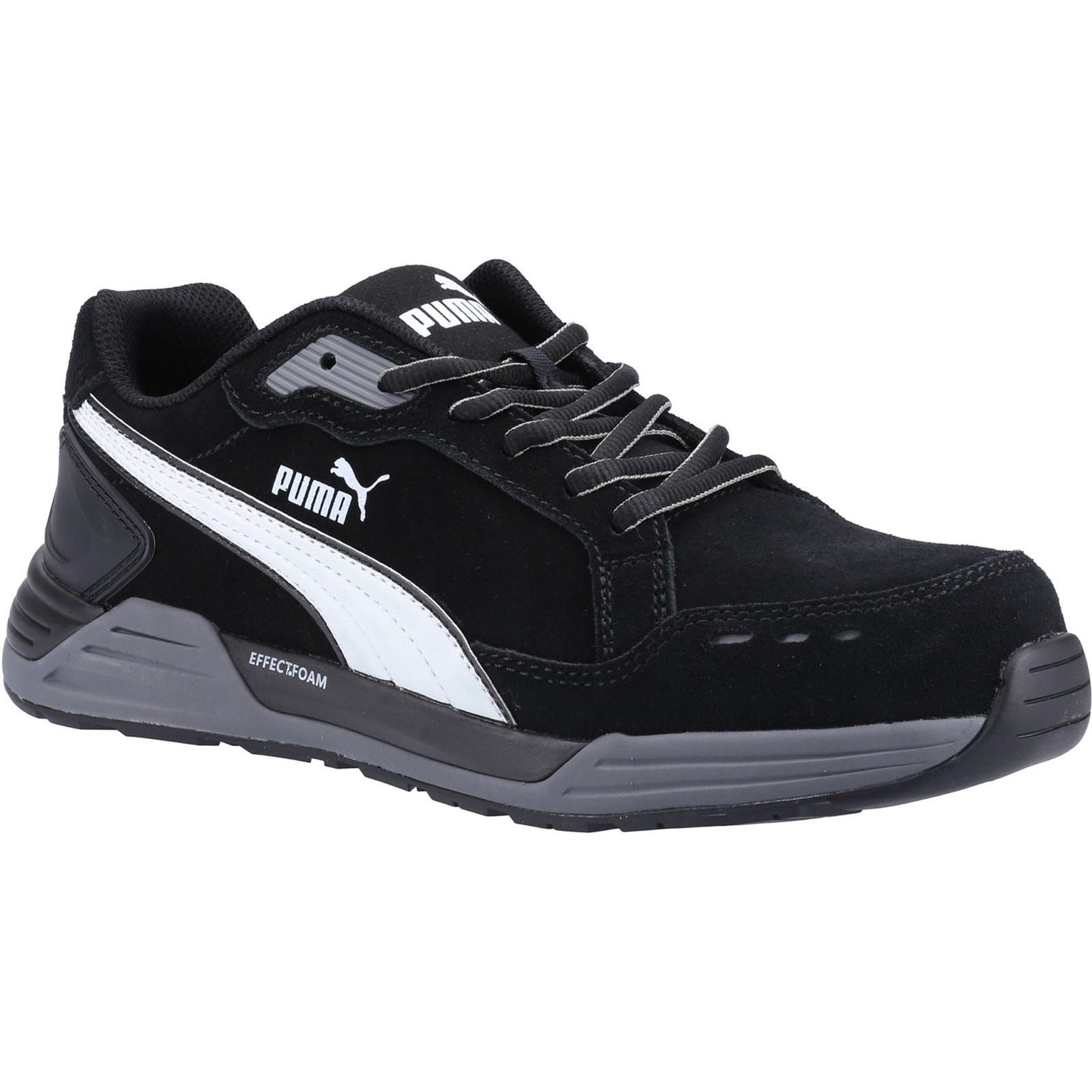 Puma Safety Men's Airtwist Low S3 Safety Trainer in Black