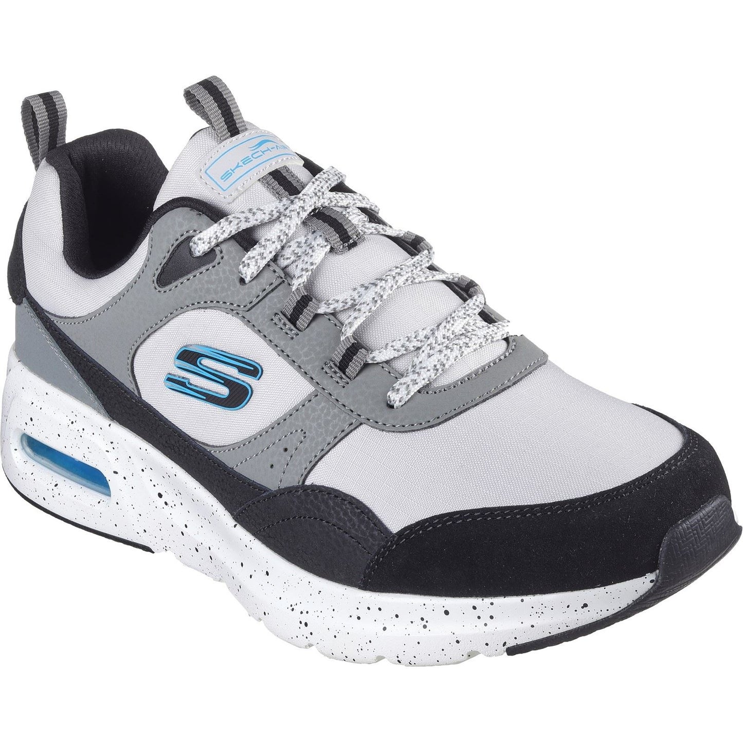 Skechers Men's Skech-Air Court - Yatton Trainer in Grey/Multi