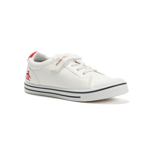 Penguin Junior Rainbow White Trainers