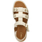 Geox D CAMALEI Synthetic Polyurethane Women's Papyrus Sandals