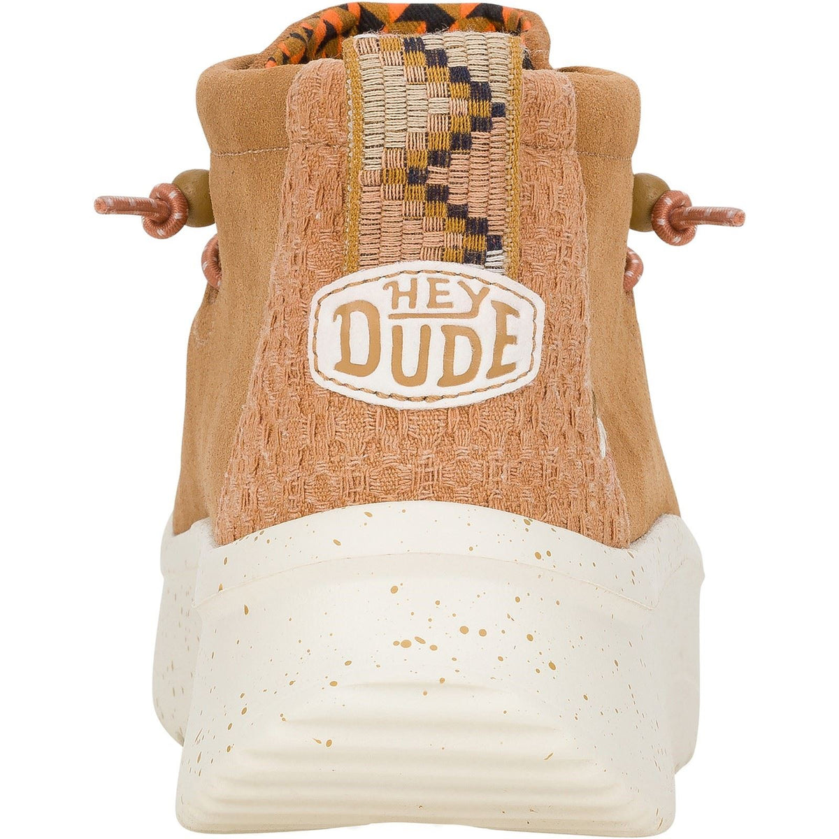 HEYDUDE Women's Wendy Peak Hi Suede Ankle Boots in Chestnut