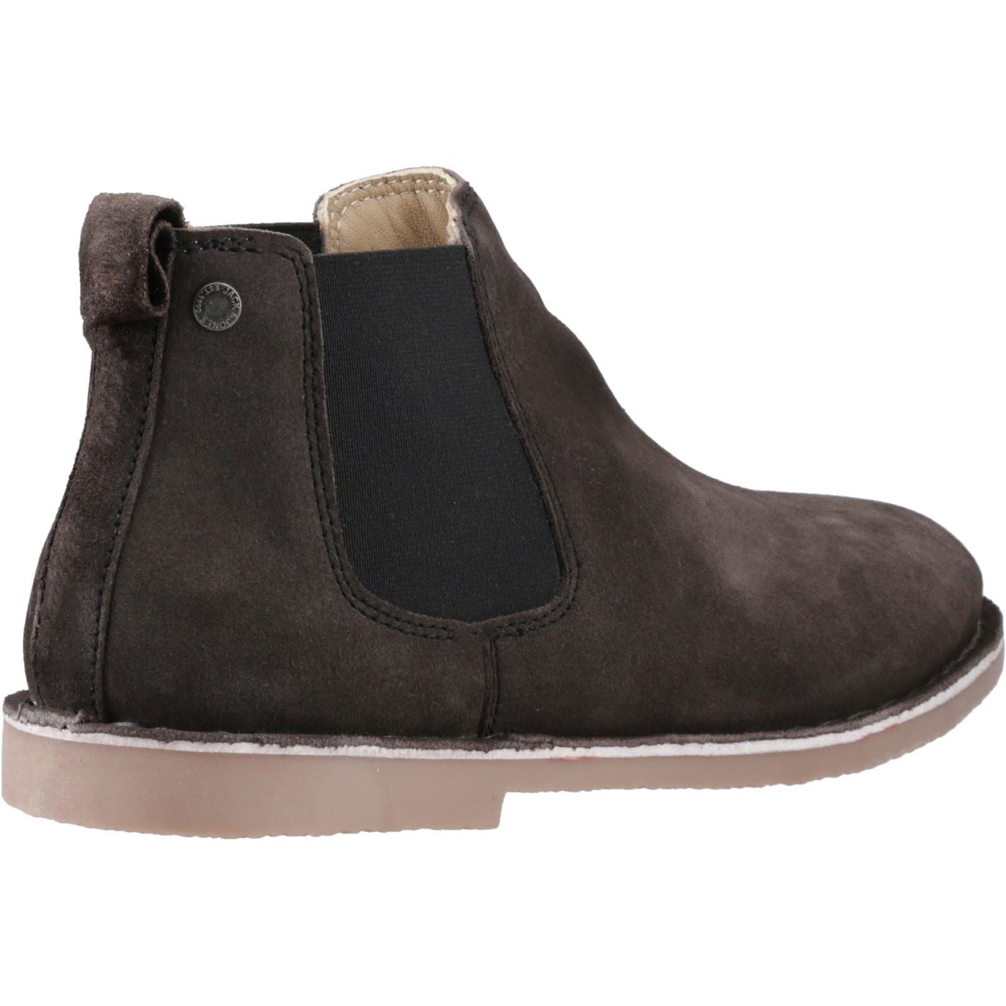 Jack & Jones Men's Bravo Chelsea Boot in Pirate Black