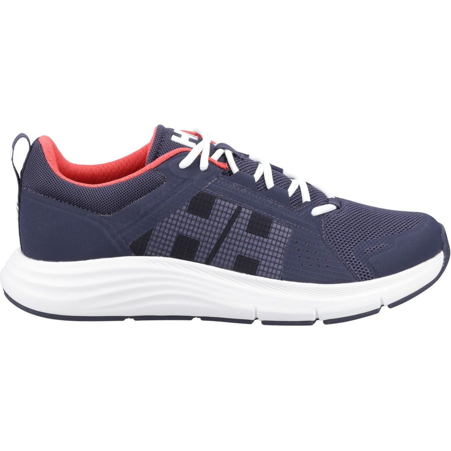 Helly Hansen Sport Men's AHIGA EVO 5 Trainers in Navy/Alert Red