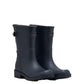 Joules Wistow Rubber Women's Navy Blue Mid Wellington Boots