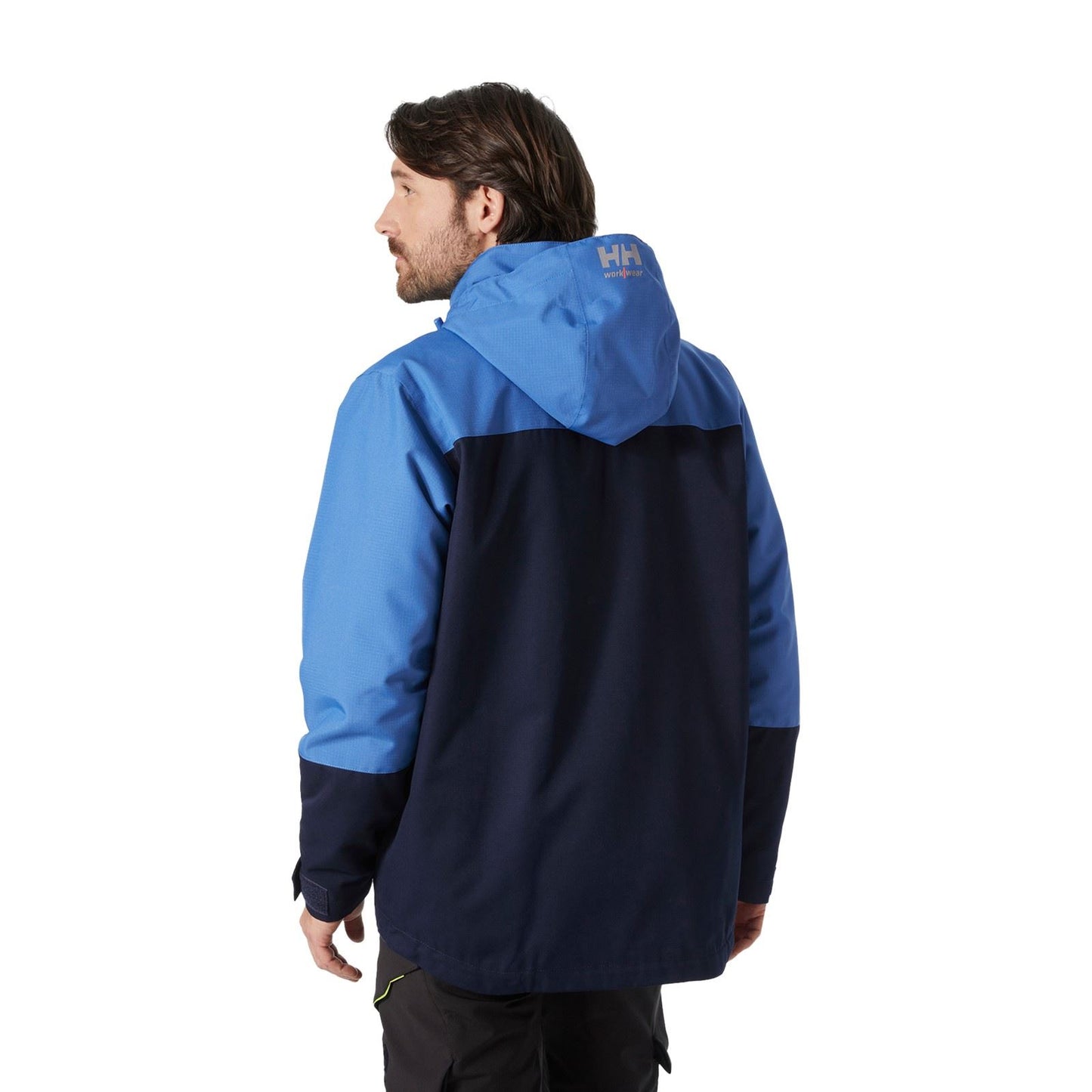 Helly Hansen Workwear Men's Oxford Winter Jacket in Navy/Stone Blue