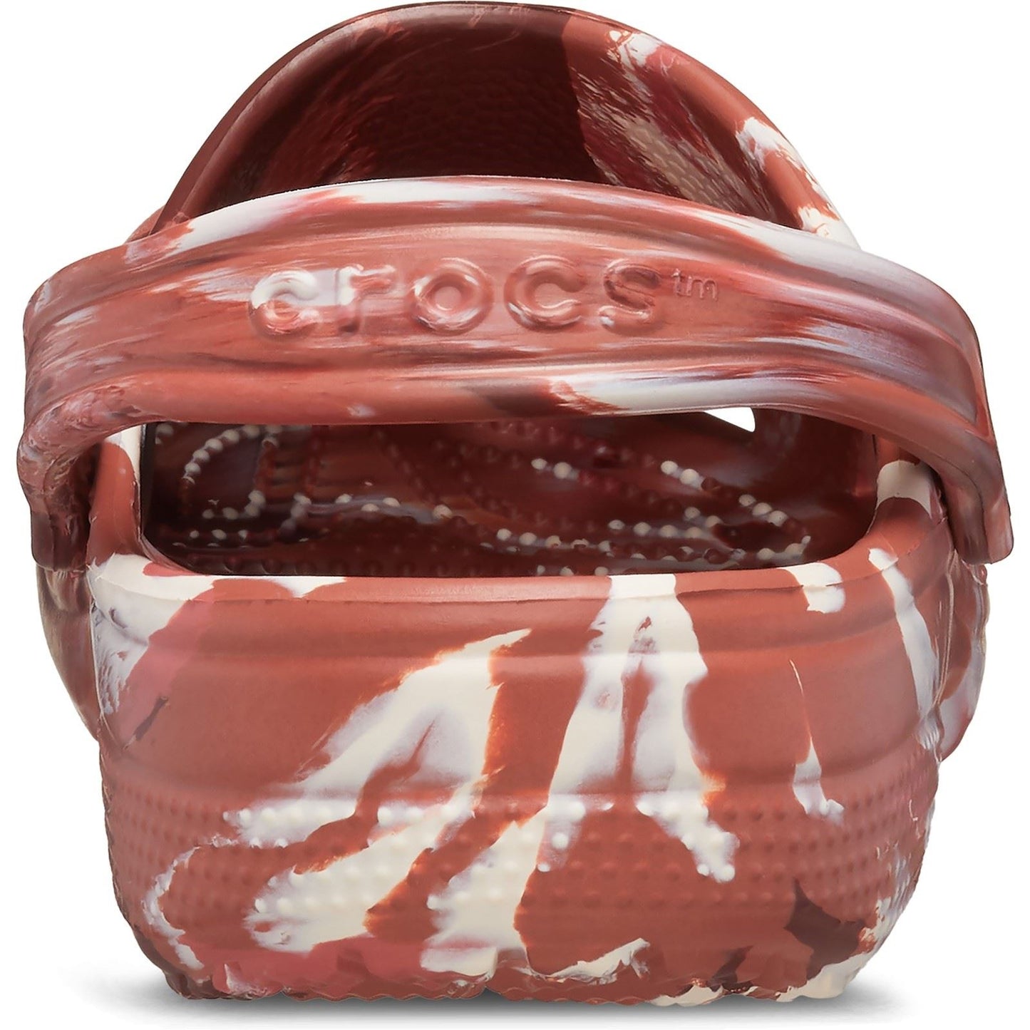Crocs Marble Sandal in Dark Clay/Multi