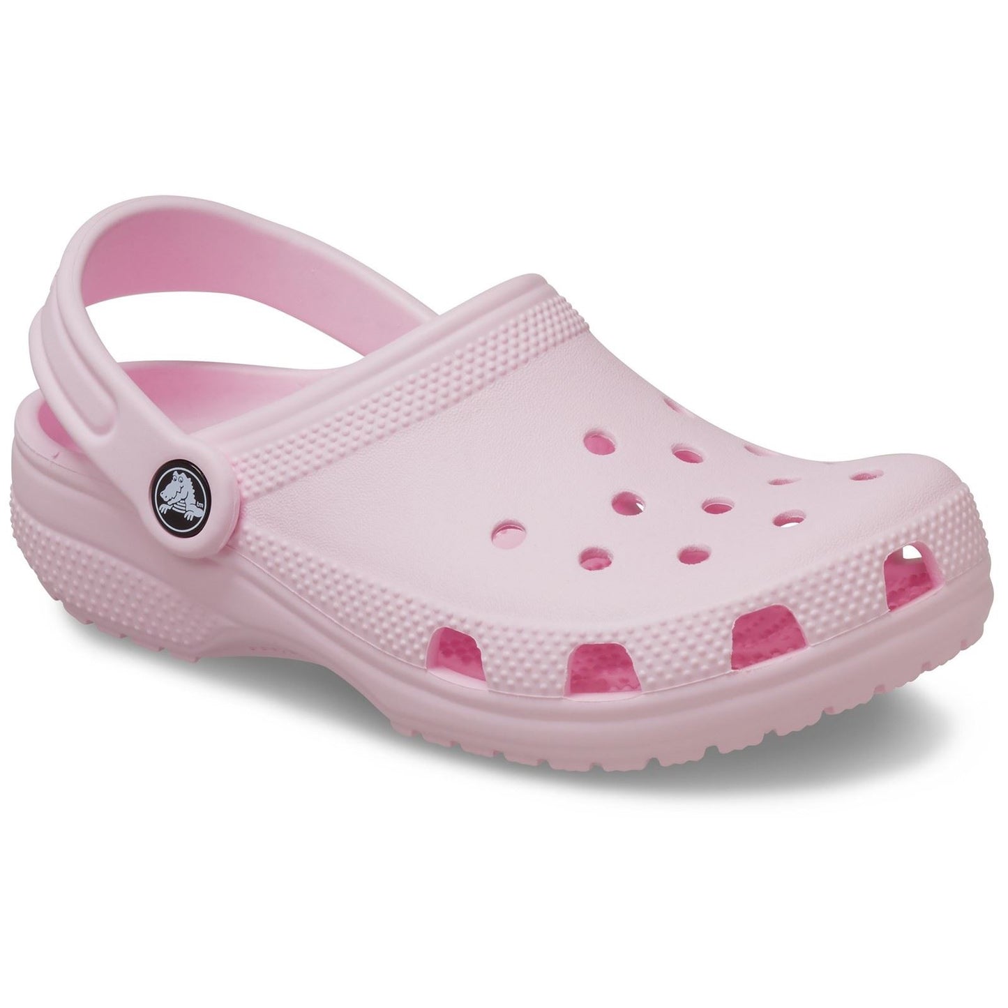 Crocs Kids' Classic Clog Thermoplastic Pink Milk Loafers