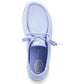 HEYDUDE Wendy Stretch Canvas Textile Women's Hydrangea Blue Loafers