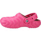 Crocs Women's Classic Lined Overpuff Clog in Dragon Fruit