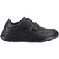 Hush Puppies Marling Easy Senior Black Shoes - UK 6
