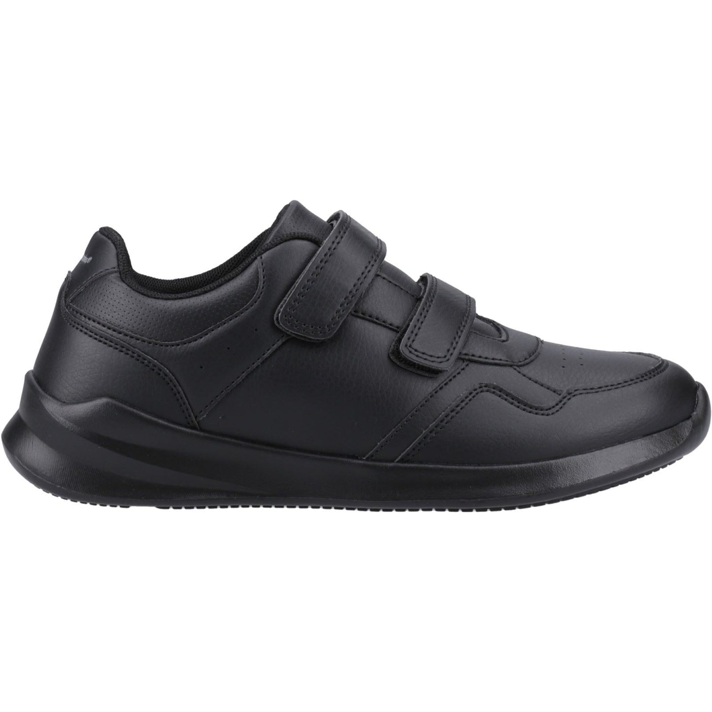 Hush Puppies Marling Easy Senior Black Shoes - UK 6