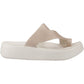 Crocs Getaway Toe Loop Thermoplastic Women's Stucco Sandals