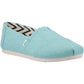 TOMS Women's Alpargata Classic Shoe in Aqua