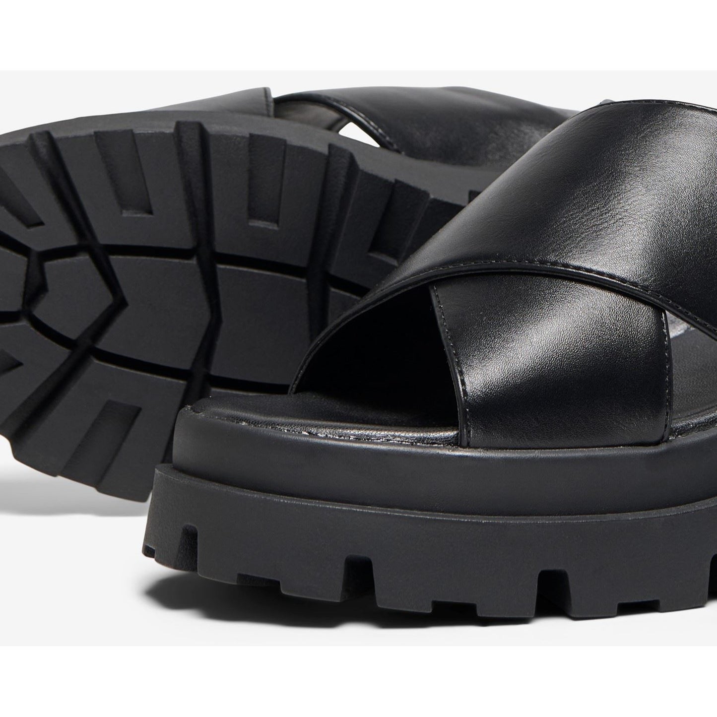 ONLY DOJA-10 Polyurethane Women's Black Sandals