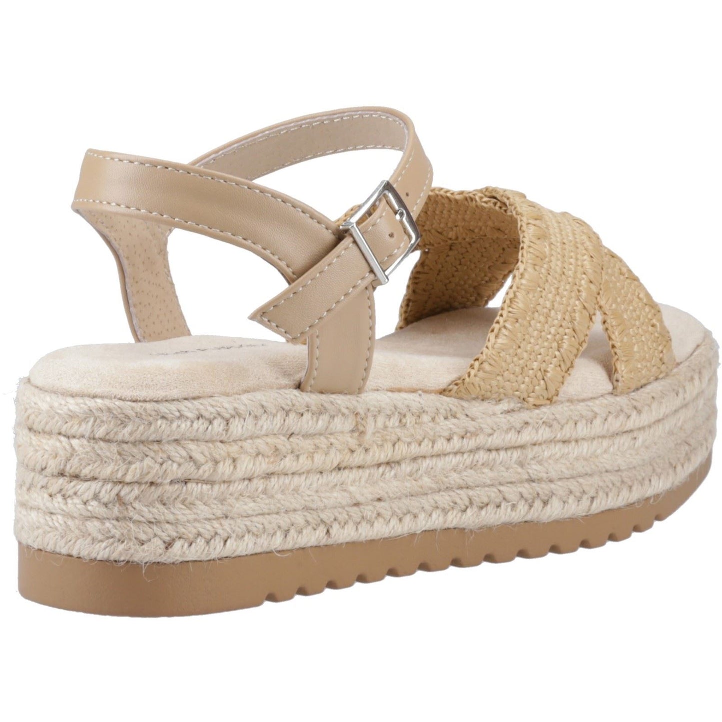 Hush Puppies Jemma Espadrille Polyurethane Women's Tan Sandals