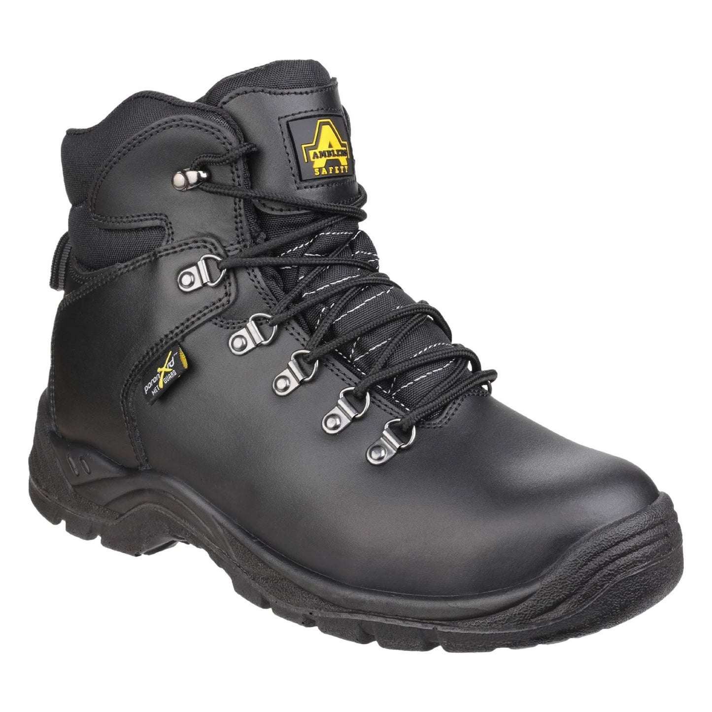 Amblers Safety Men's AS335 Poron XRD Internal Metatarsal Safety Boot in Black