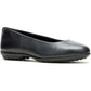 Hush Puppies Alice Flat Leather Women's Black Standard Flats