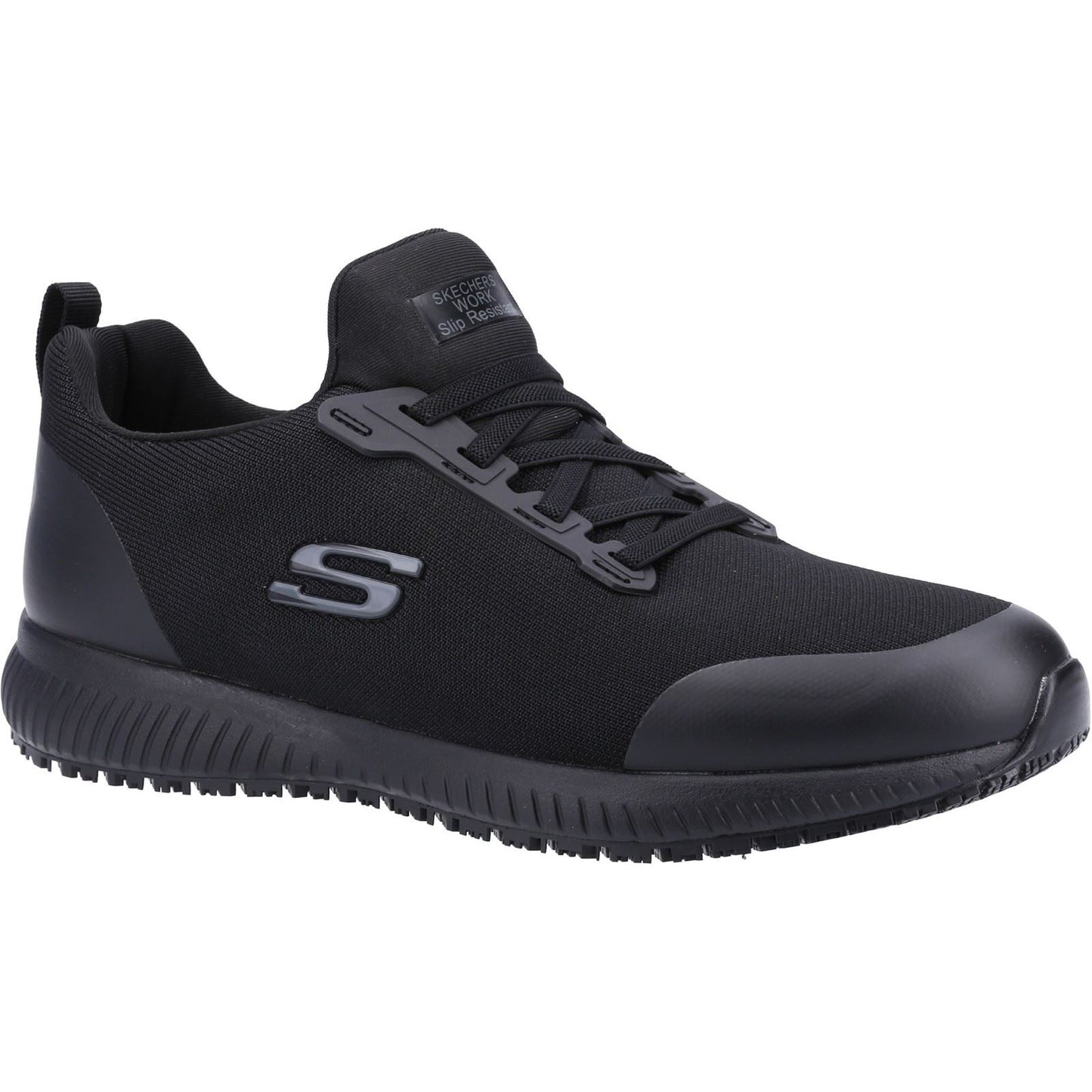 Skechers Workwear Squad SR Myton Textile Men's Black Safety Trainers