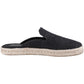TOMS Women's Santiago Mule in Black Metallic