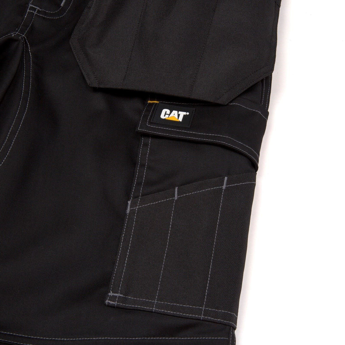 Caterpillar Essential Knee Pocket Stretch Holster Polyester Men's Black Outdoor Trousers