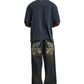 Ed Hardy Slithering Dragon XXTRA Men's Sandy Black Jeans