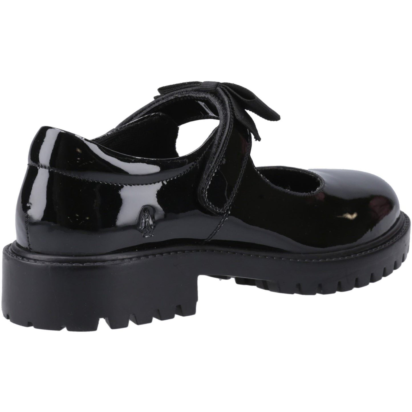 Hush Puppies Astrid Bow Patent Leather Women's Black Shoes